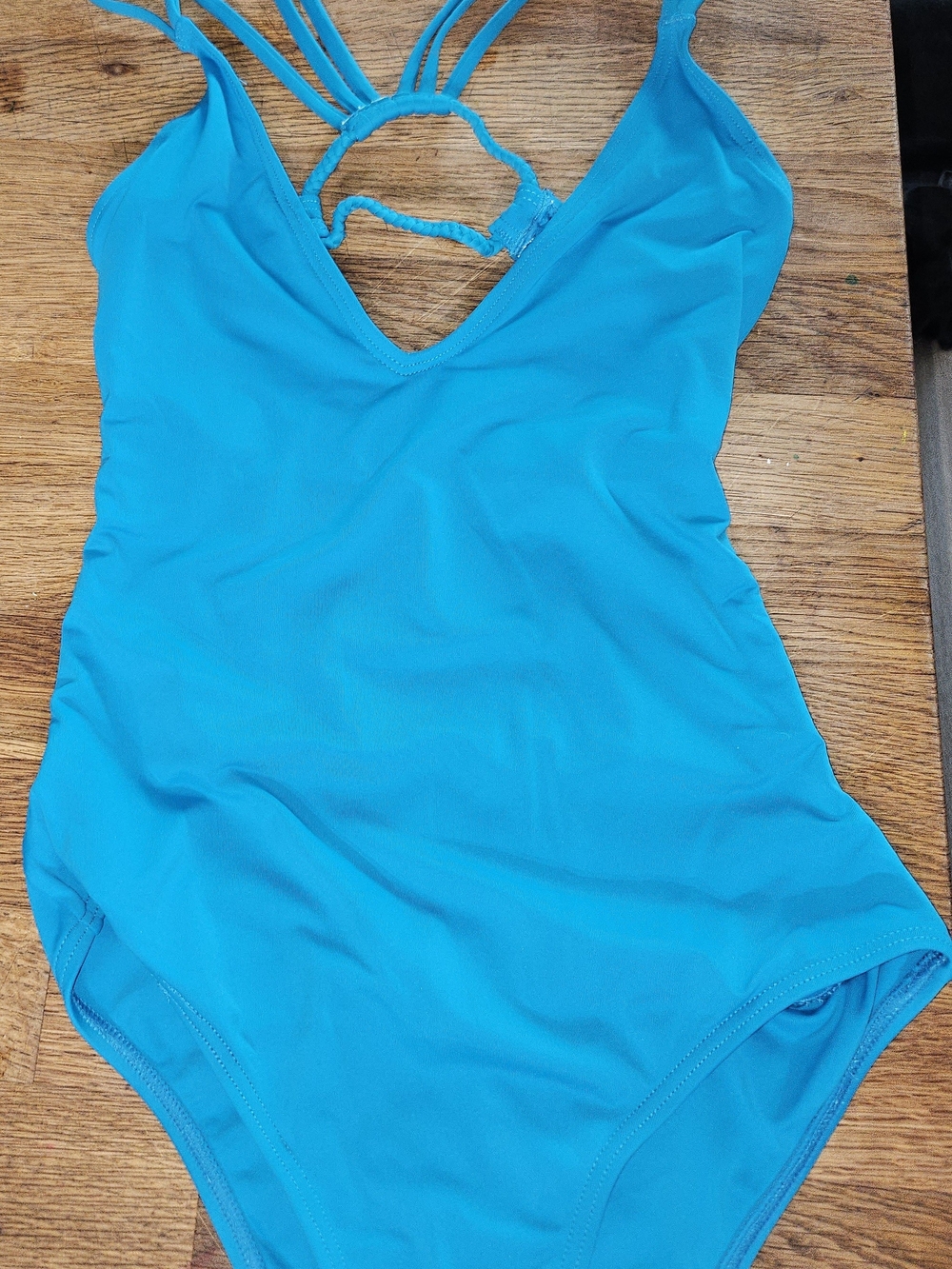 Roxy Juniors One-Piece Swimsuit in Bright Turquoise Blue